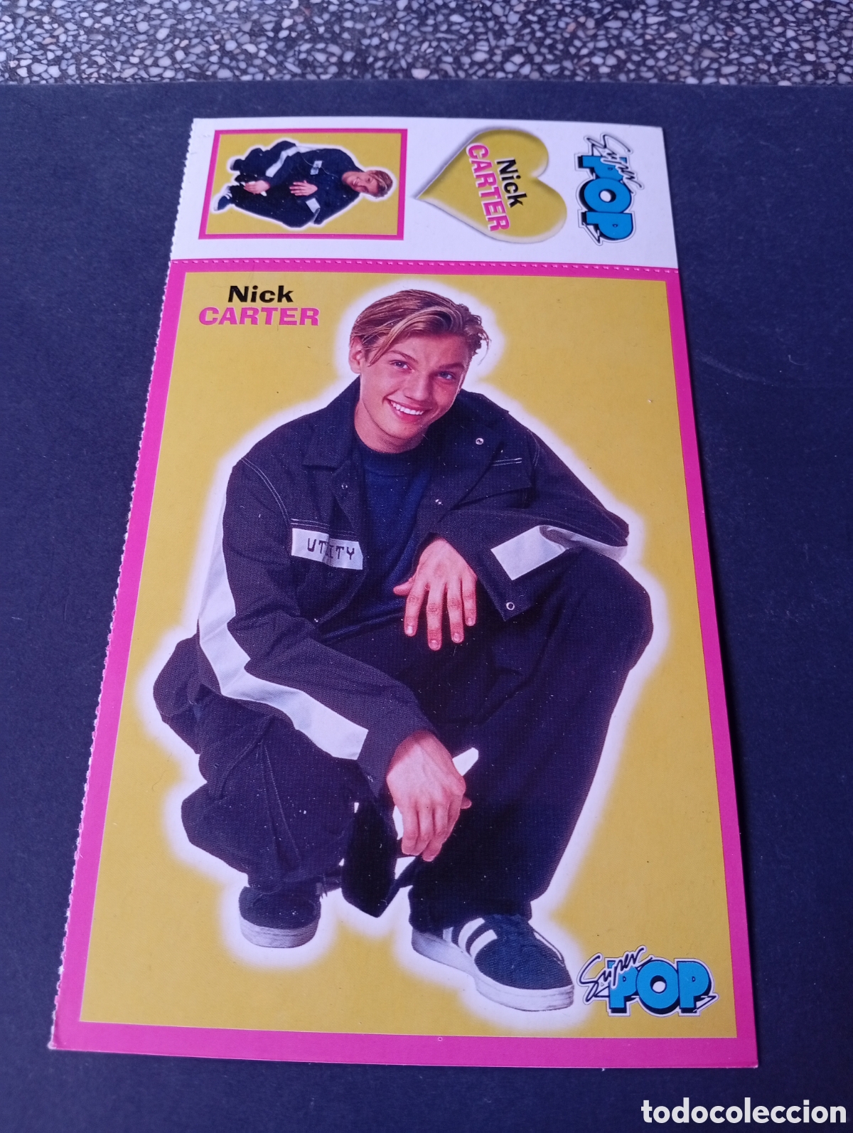Postales: Postal Nick Carter, S&uacute;per POP - Foto 1