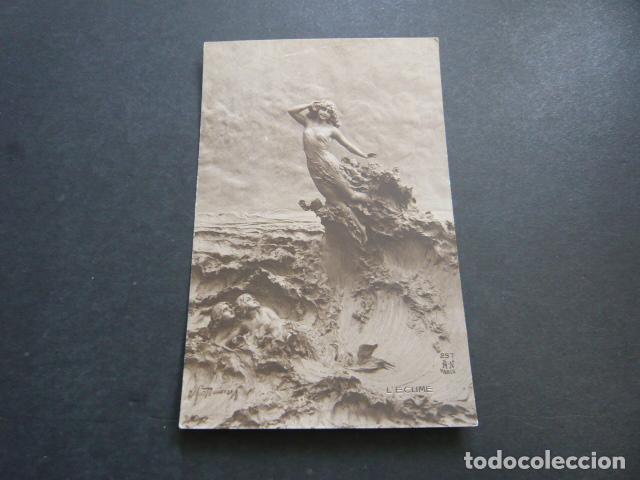 Postales: MUJER EN EL MAR POSTAL - Foto 1