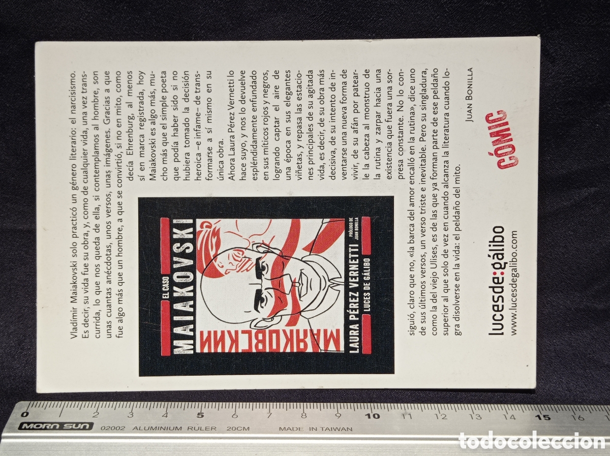 Postales: POSTAL LIBRO EL CASO MAIAKOVSKI - Foto 2