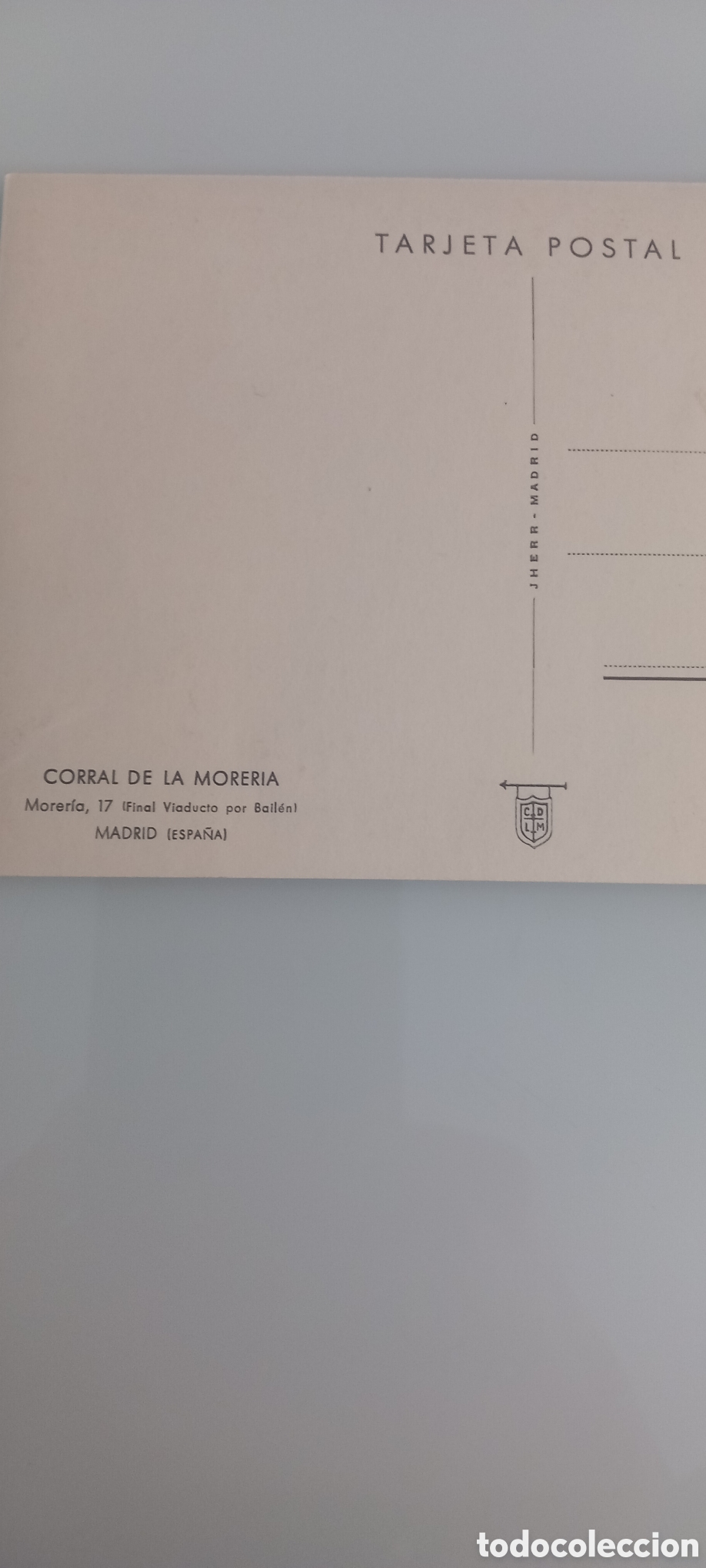 Postales: 2 postales del corral de la moreria - Foto 4