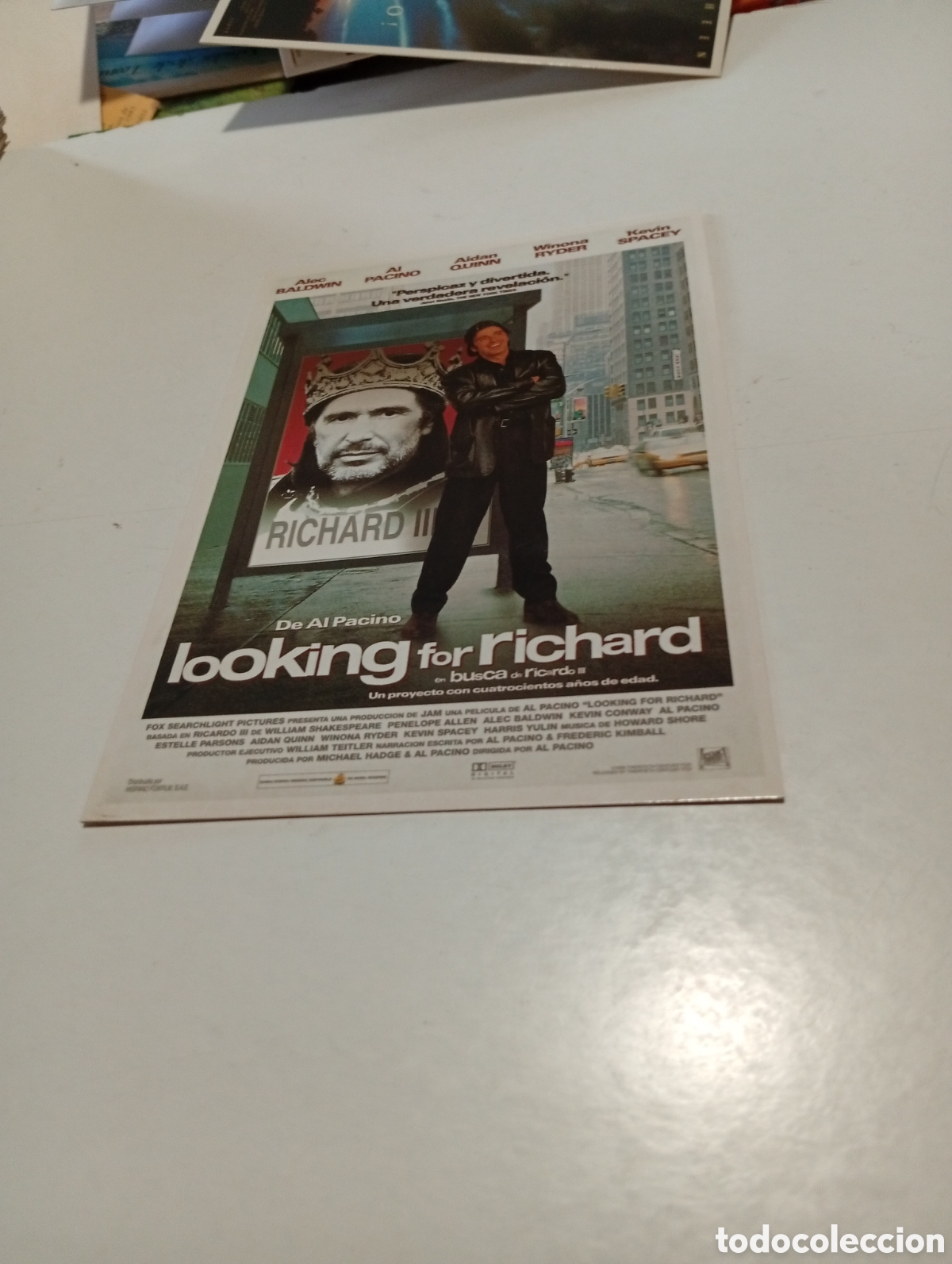 Postales: Postal Cine looking for Richard - Foto 1