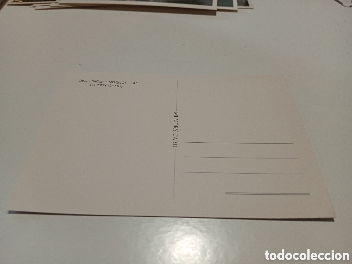 Postales: Postal Cine independence day - Foto 2