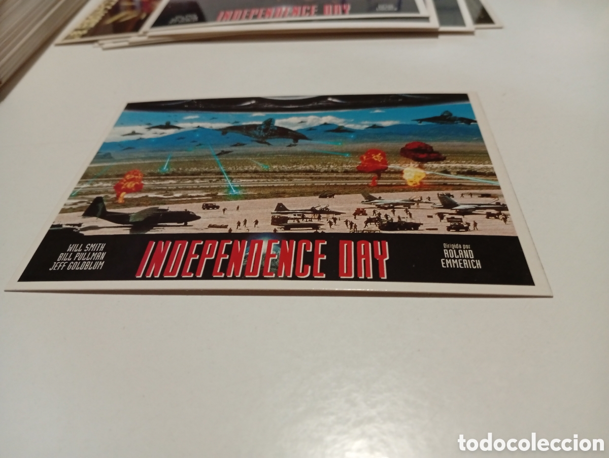 Postales: Postal Cine independence day - Foto 1