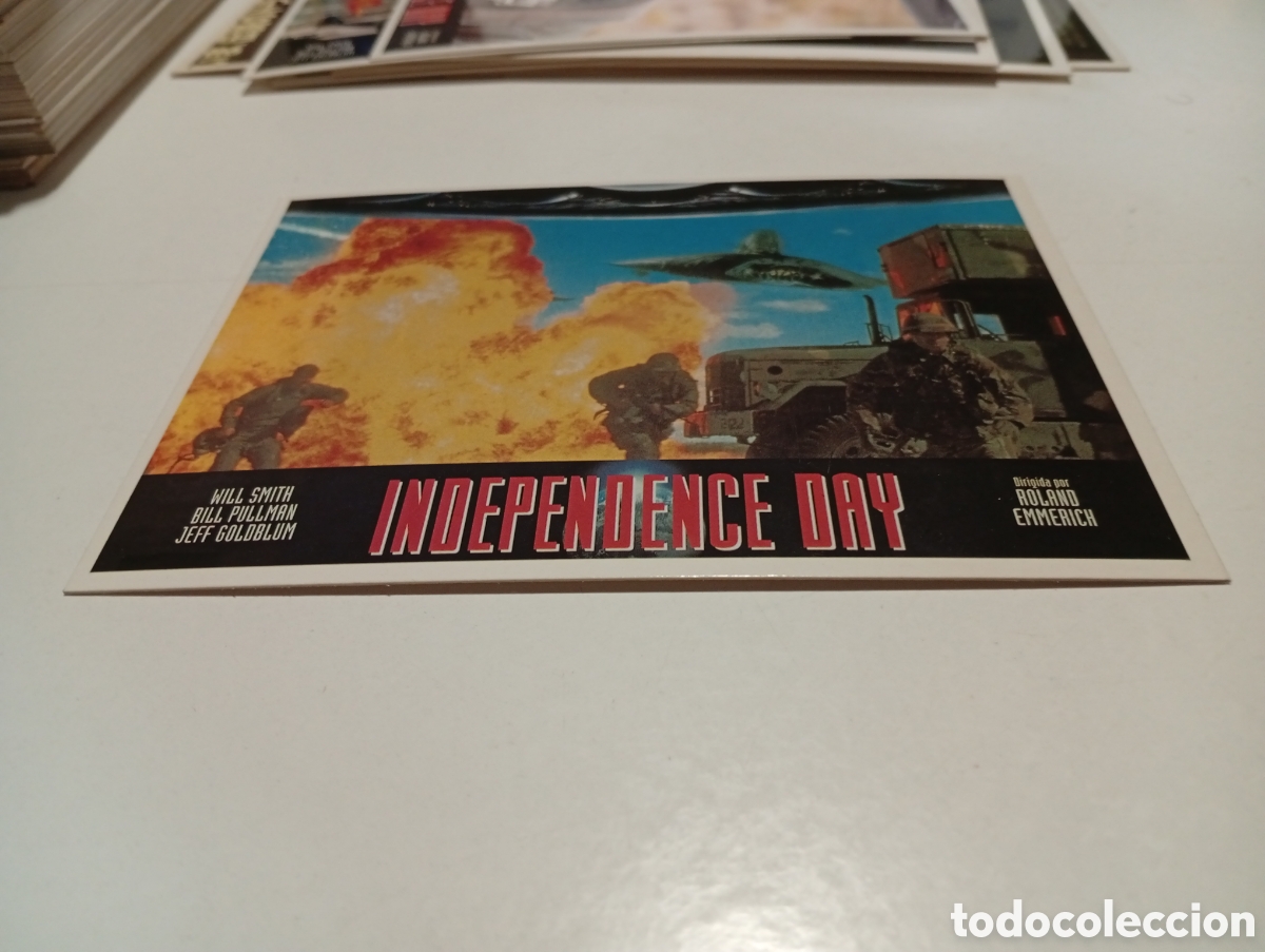 Postales: Postal Cine independence day - Foto 1