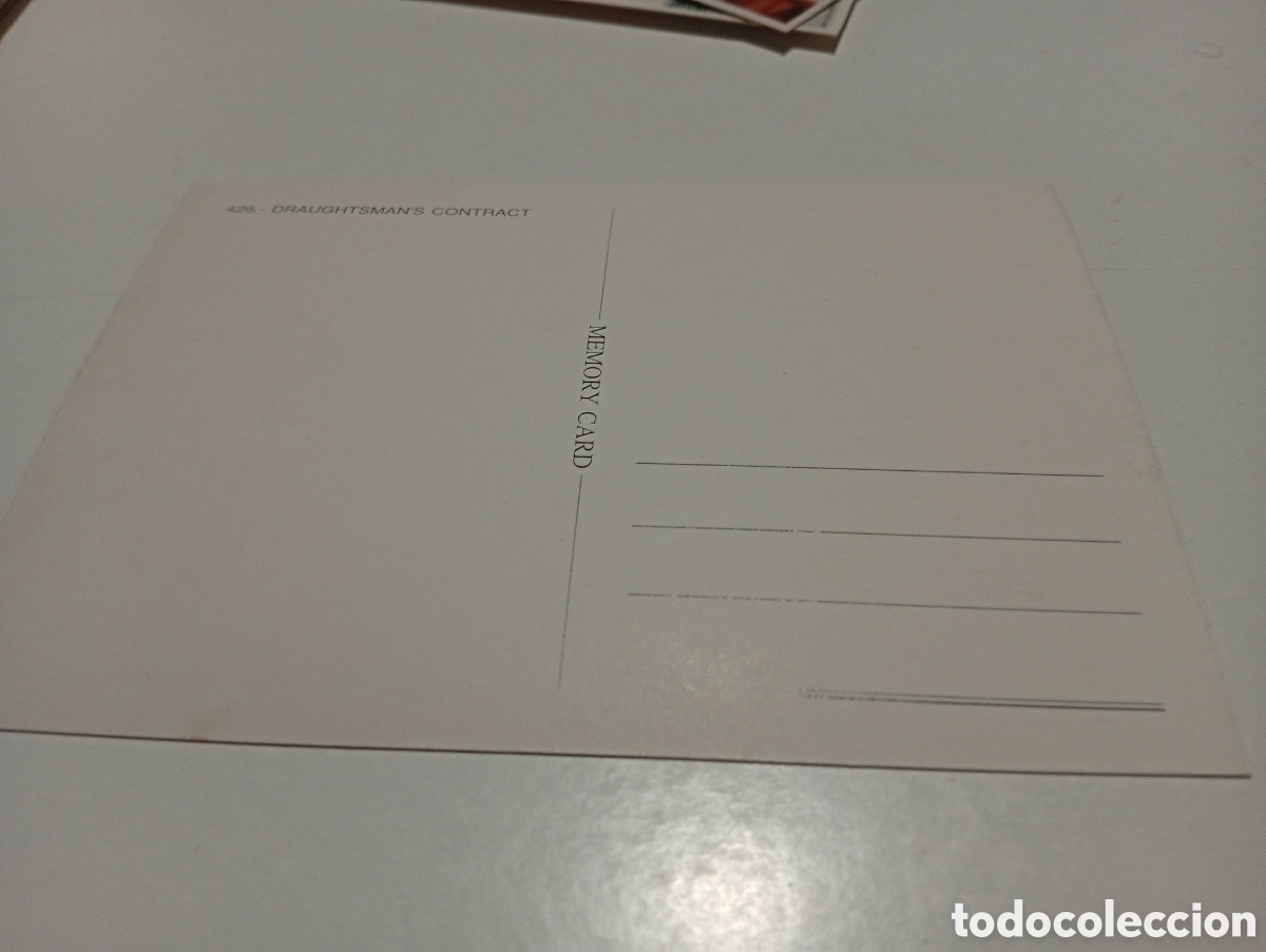 Postales: Postal Cine draughtsman,s contract - Foto 2