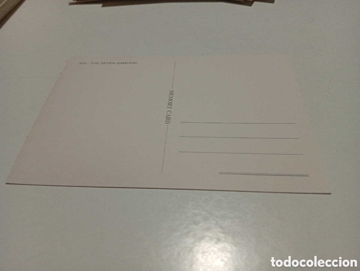 Postales: Postal Cine the Seven samurai - Foto 2