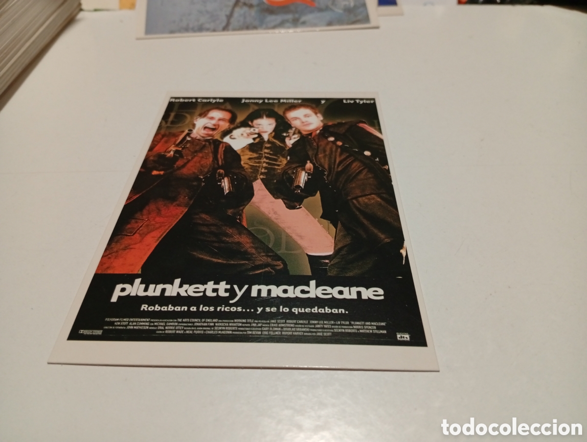 Postales: Postal Cine plunkett y macleane - Foto 1