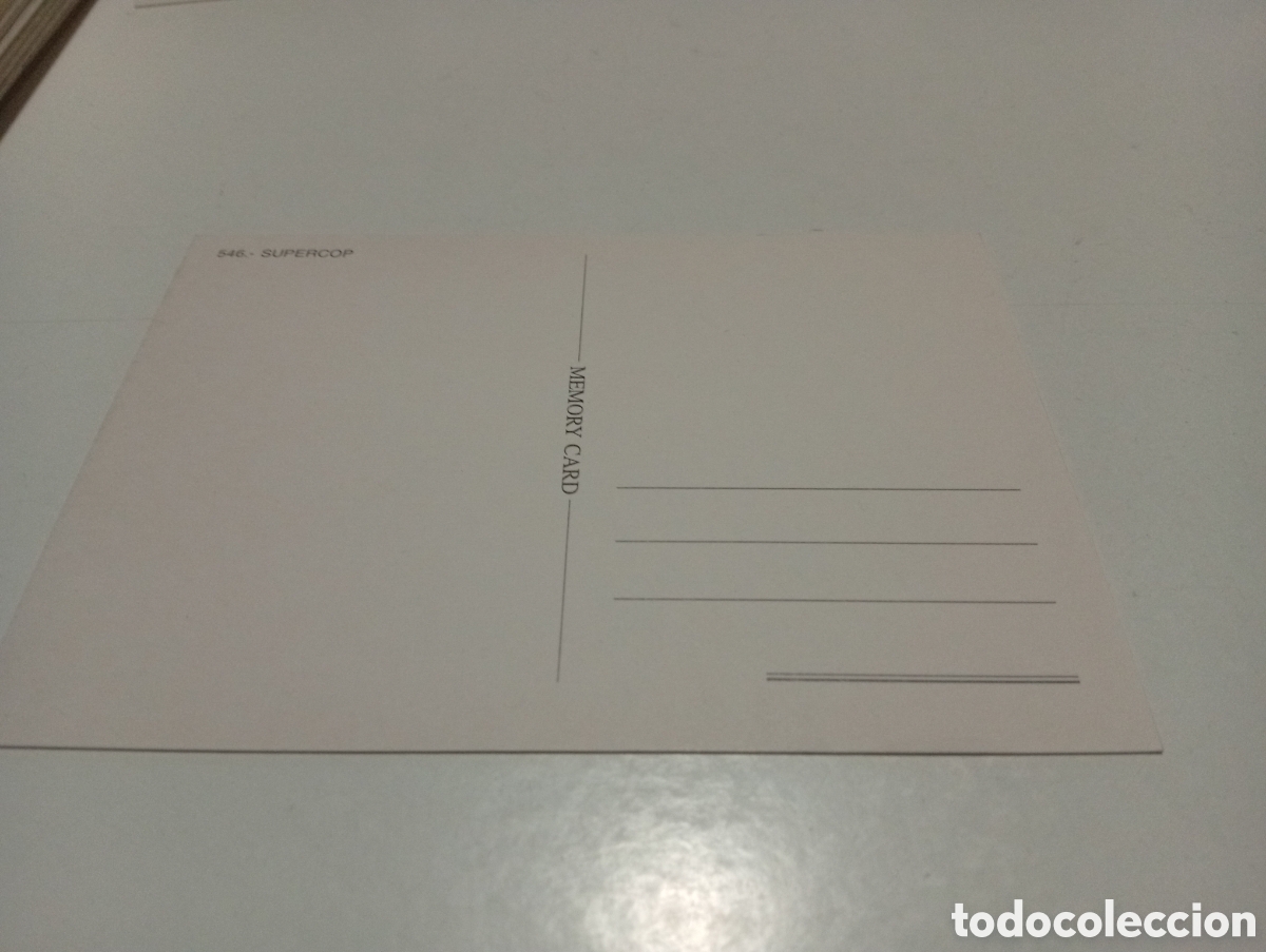 Postales: Postal cine supercop..... - Foto 2