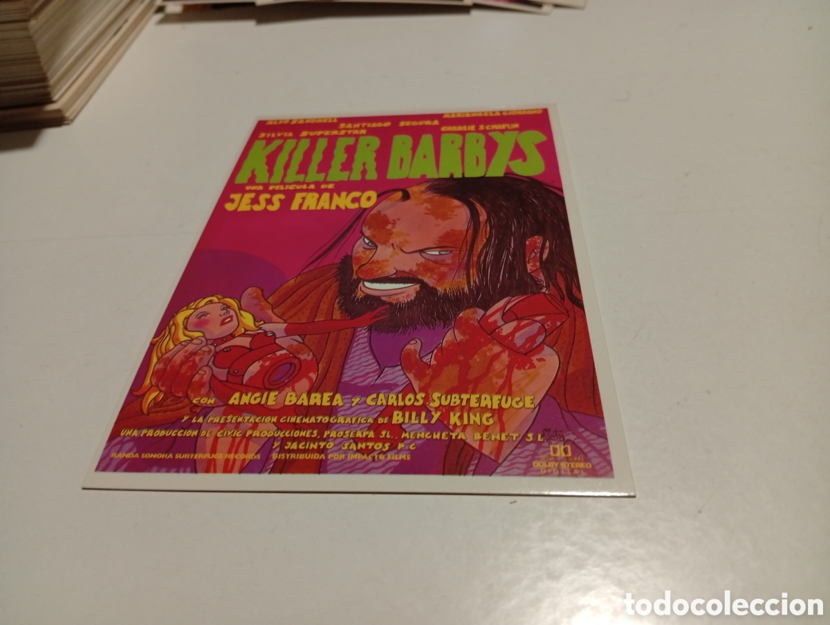 Postales: Postal Cine Killer Barbys - Foto 1