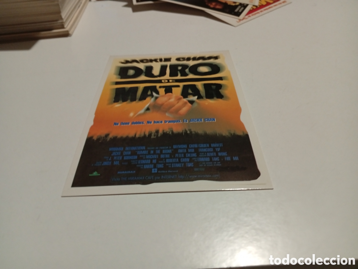Postales: Postal Cine duro de matar - Foto 1