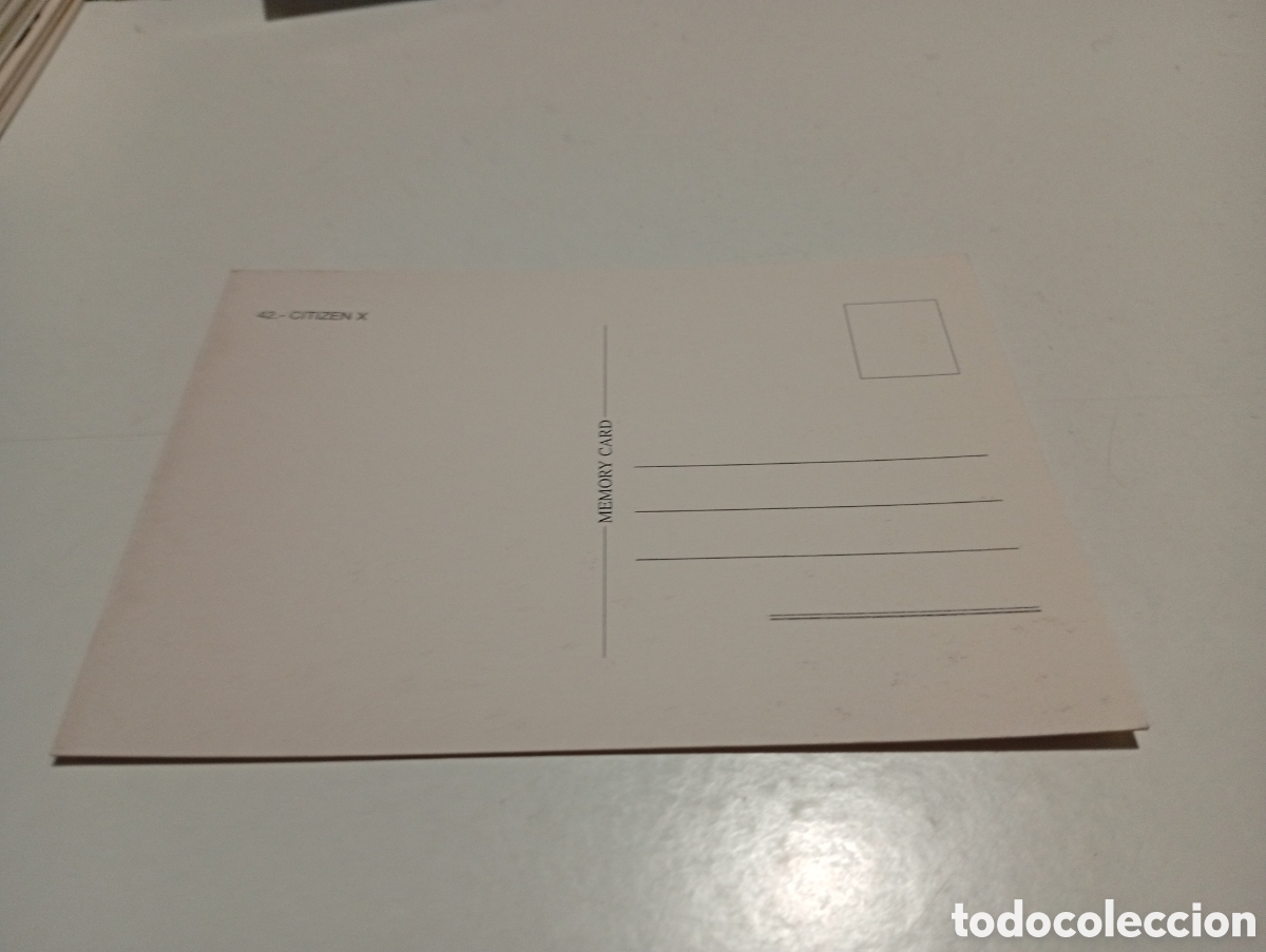 Postales: Postal Cine citizen X...... - Foto 2