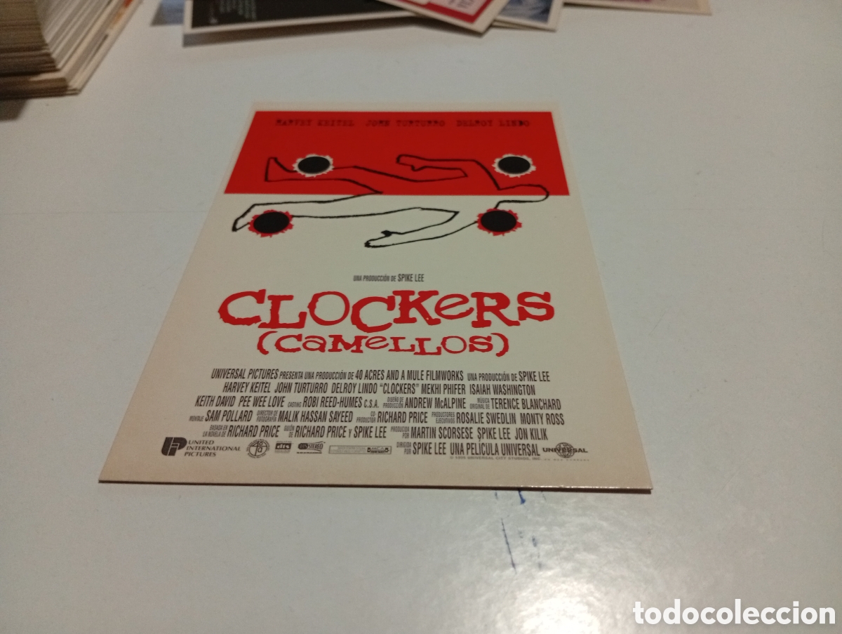 Postales: Postal Cine Clockers, camellos - Foto 1