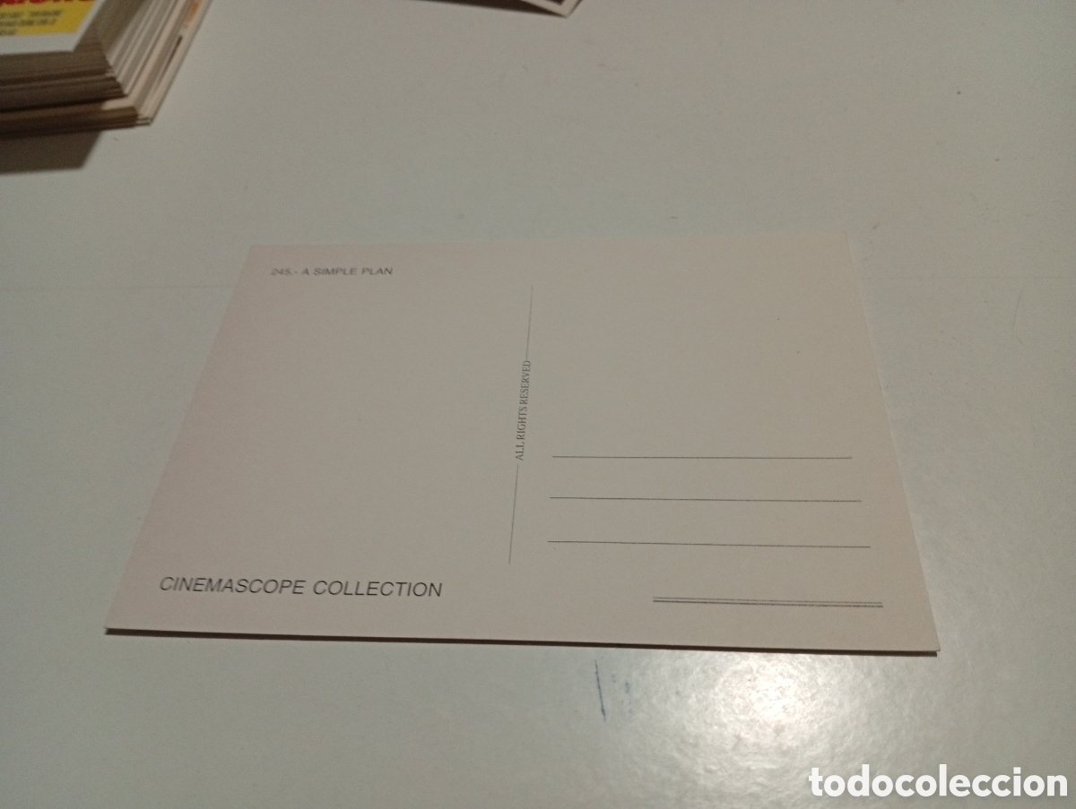 Postales: Postal Cine a simple plan - Foto 2