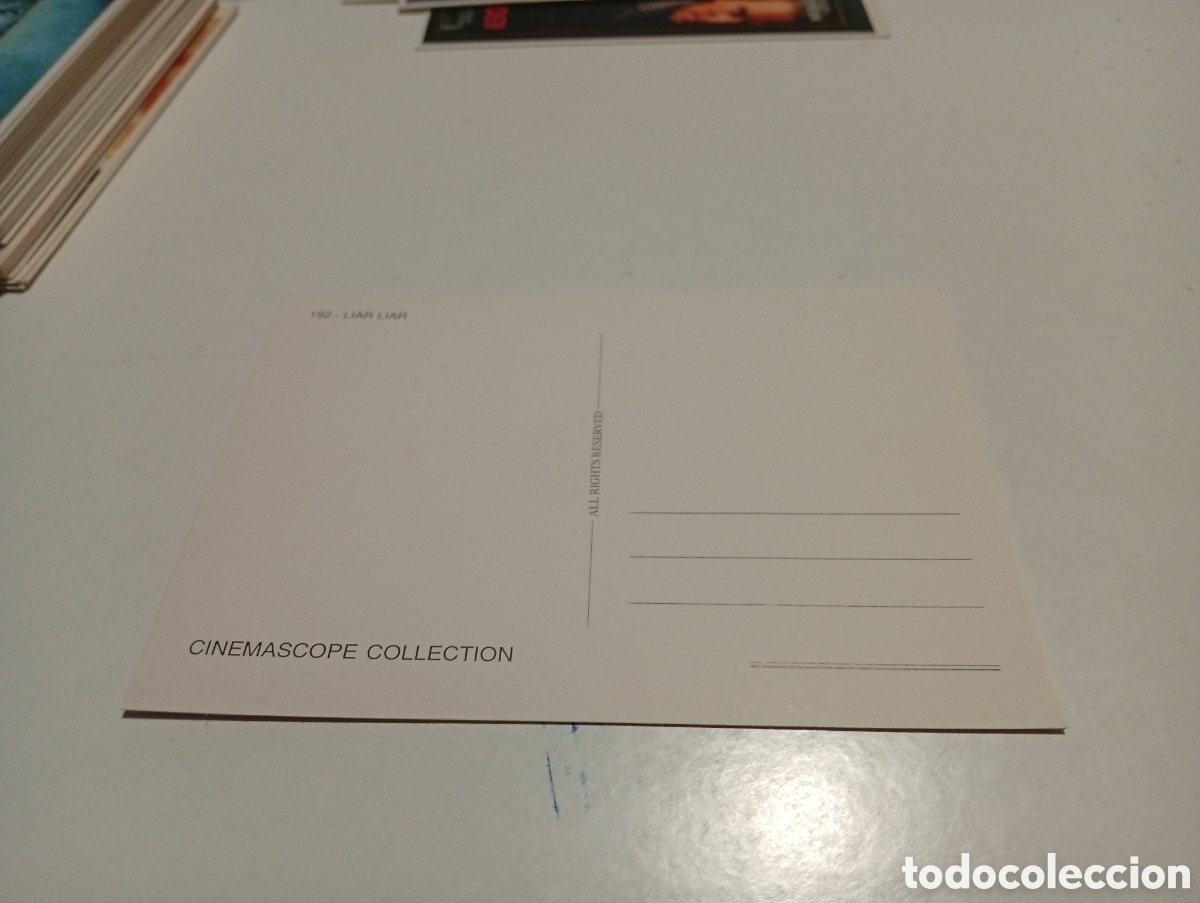 Postales: Postal Cine Liar Liar....... - Foto 2