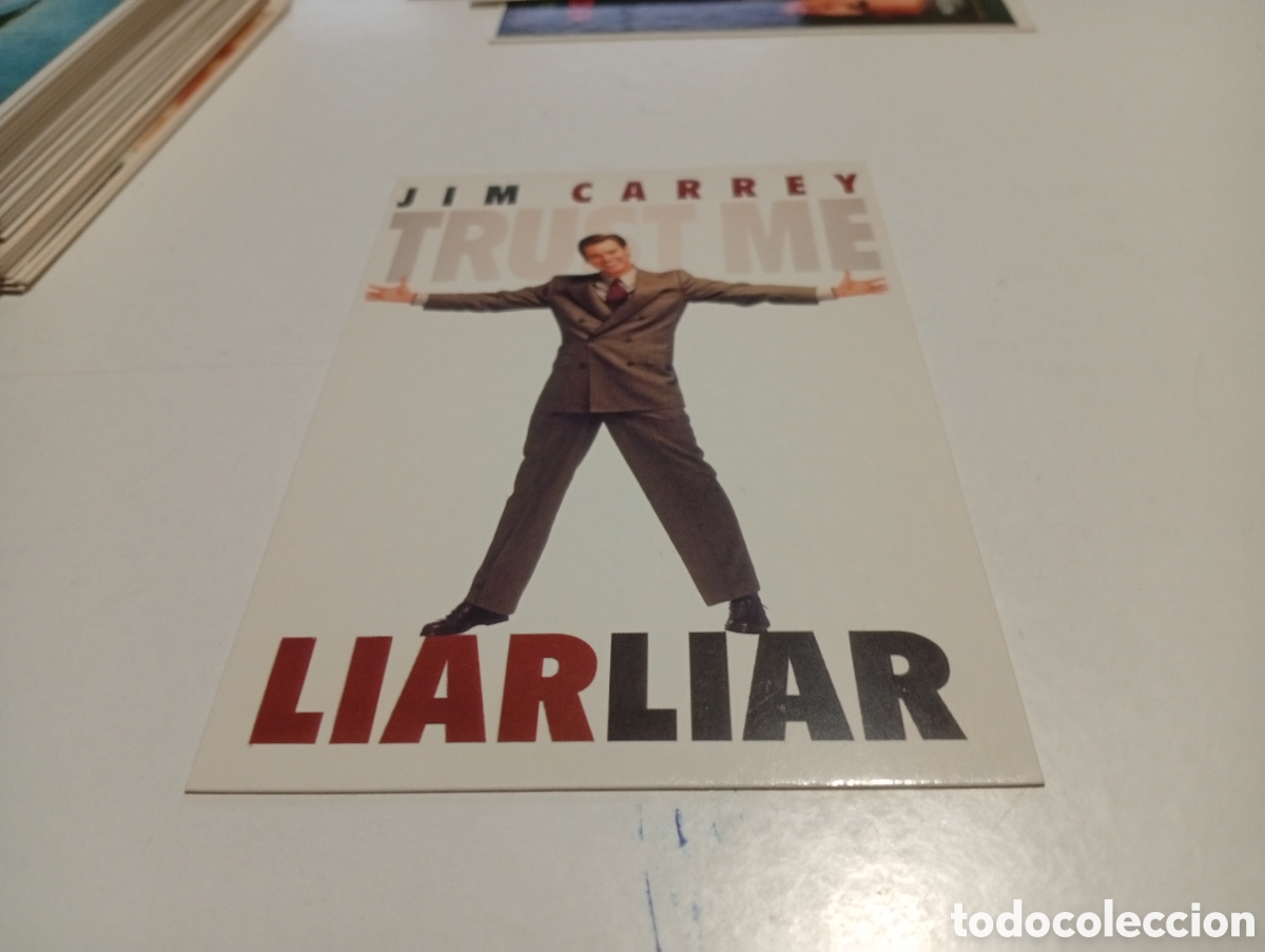 Postales: Postal Cine Liar Liar....... - Foto 1