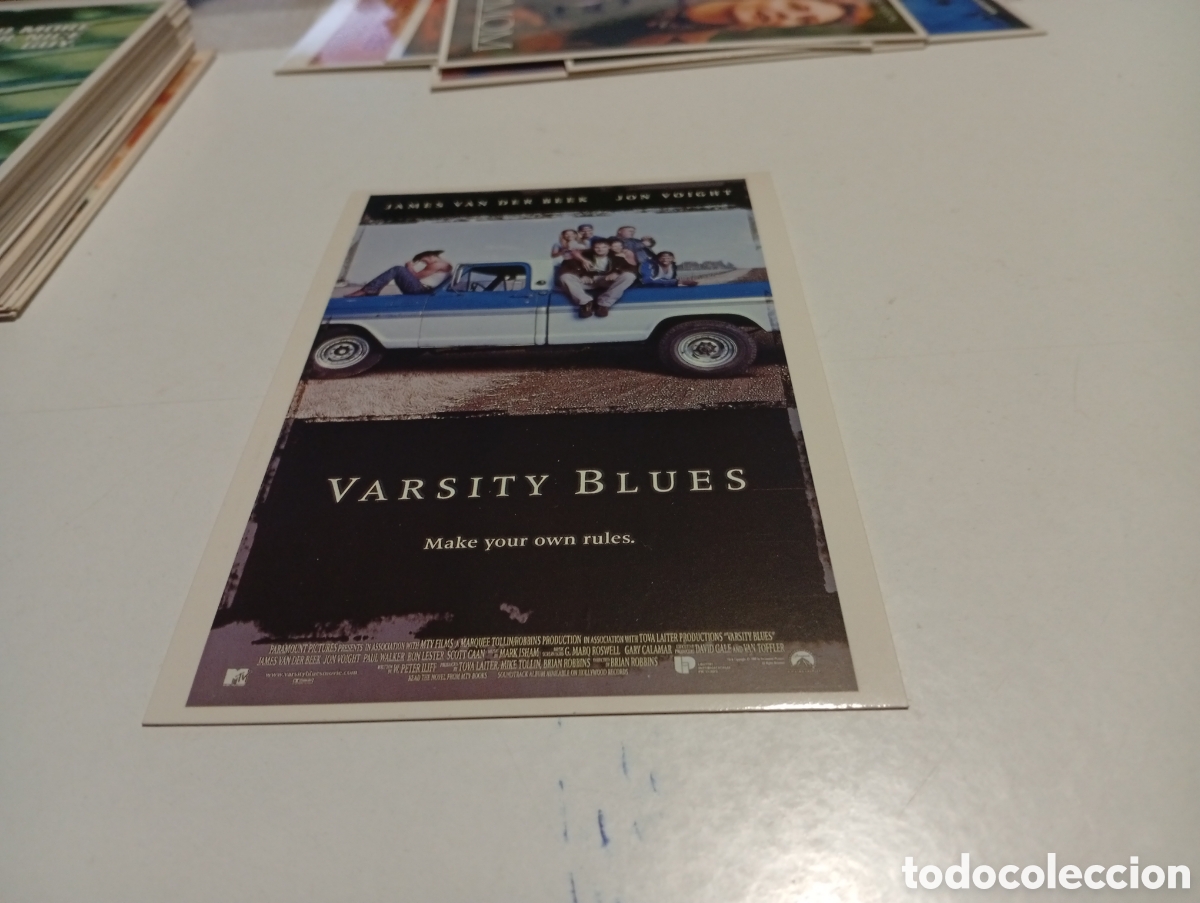 Postales: Postal Cine varsity blues - Foto 1
