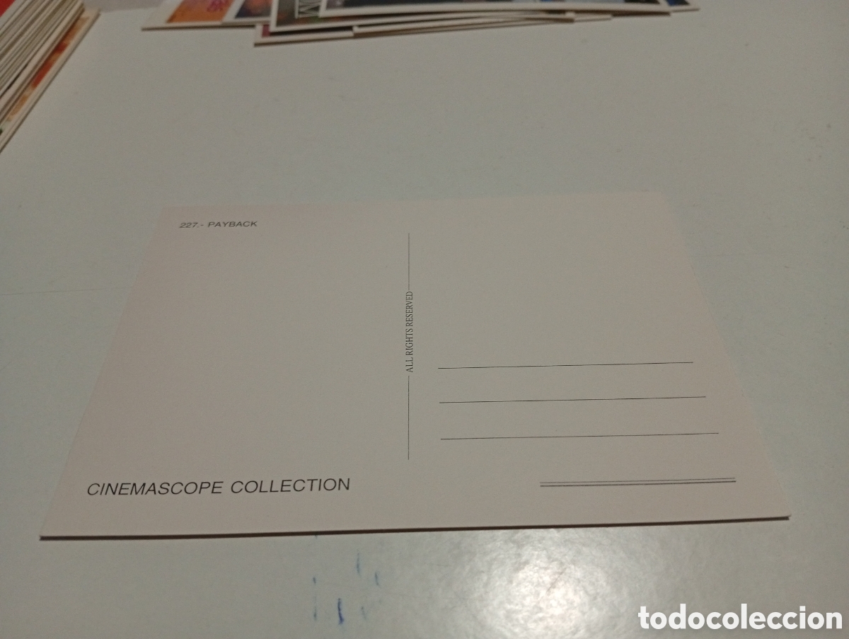 Postales: Postal Cine Payback........ - Foto 2