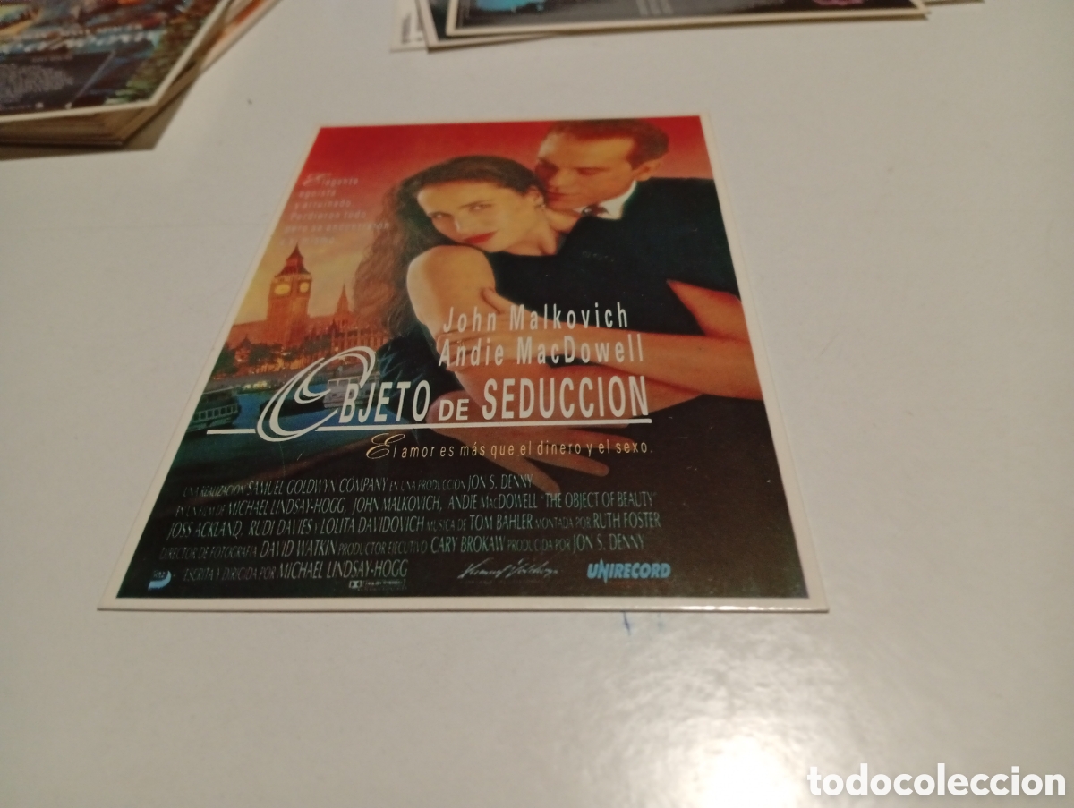 Postales: Postal Cine objetivo de seducci&oacute;n - Foto 1