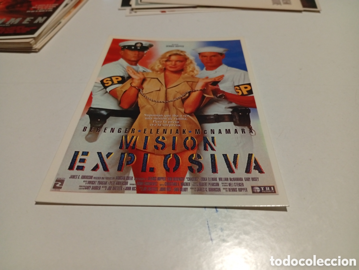 Postales: Postal Cine misi&oacute;n explosiva - Foto 1