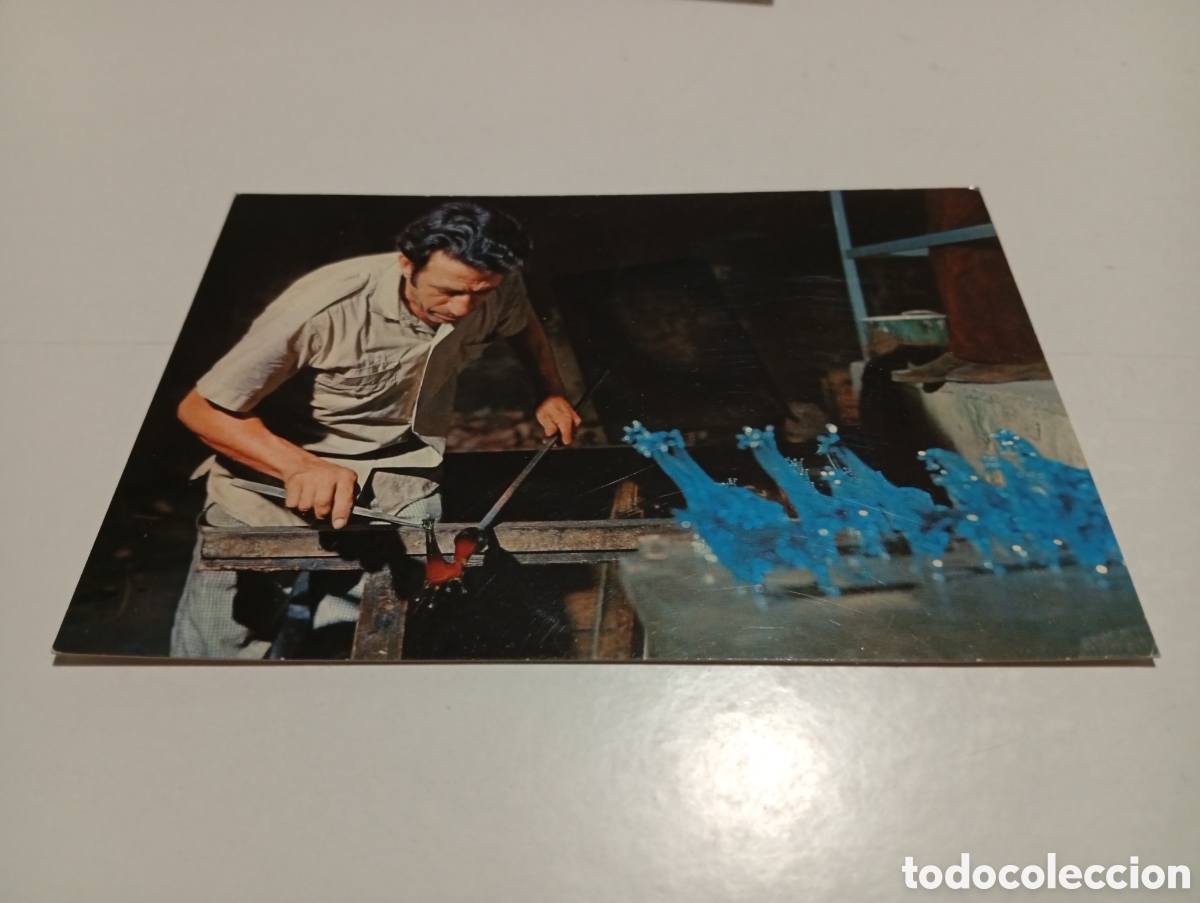 Postales: Postal moldeado de vidrio - Foto 1