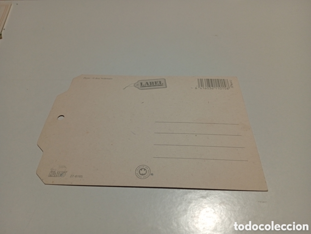 Postales: Postal Label, pareja lovel - Foto 2