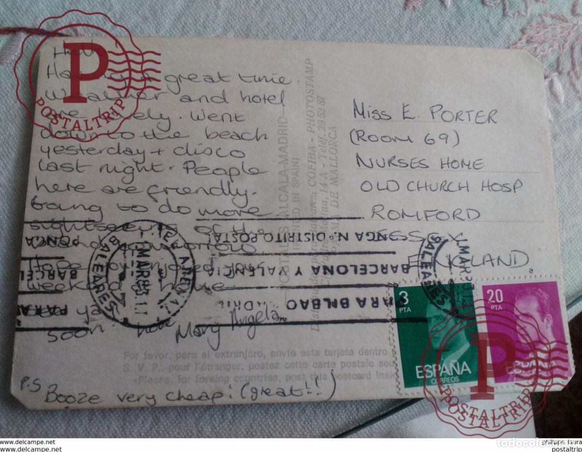 Postales: POSTAL BORDADA GITANOS - Foto 2