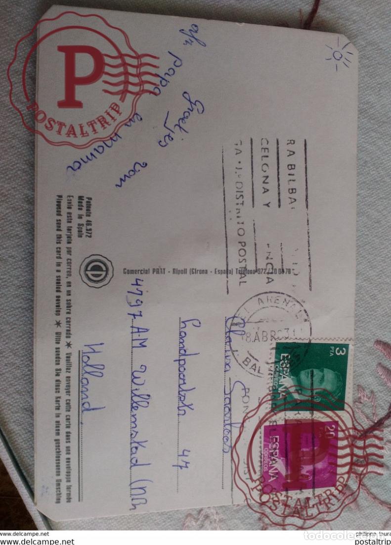Postales: POSTAL BORDADA FLAMENCA - Foto 2