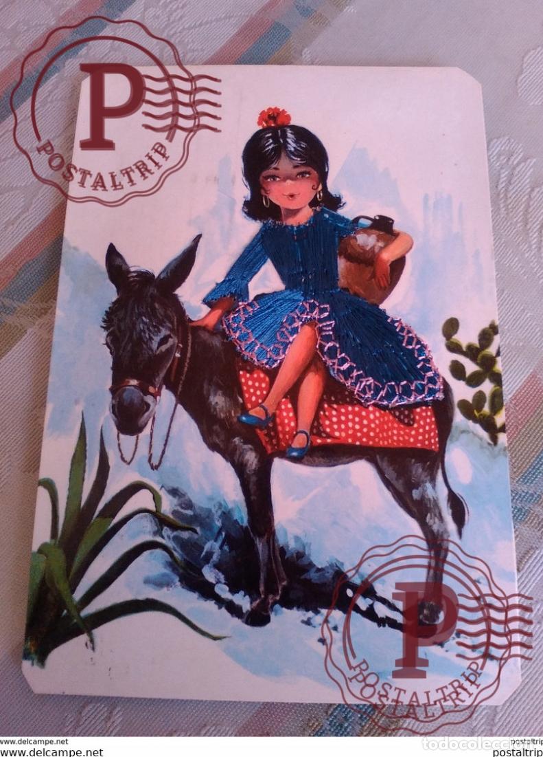 Postales: POSTAL BORDADA. ANDALUCIA - Foto 1