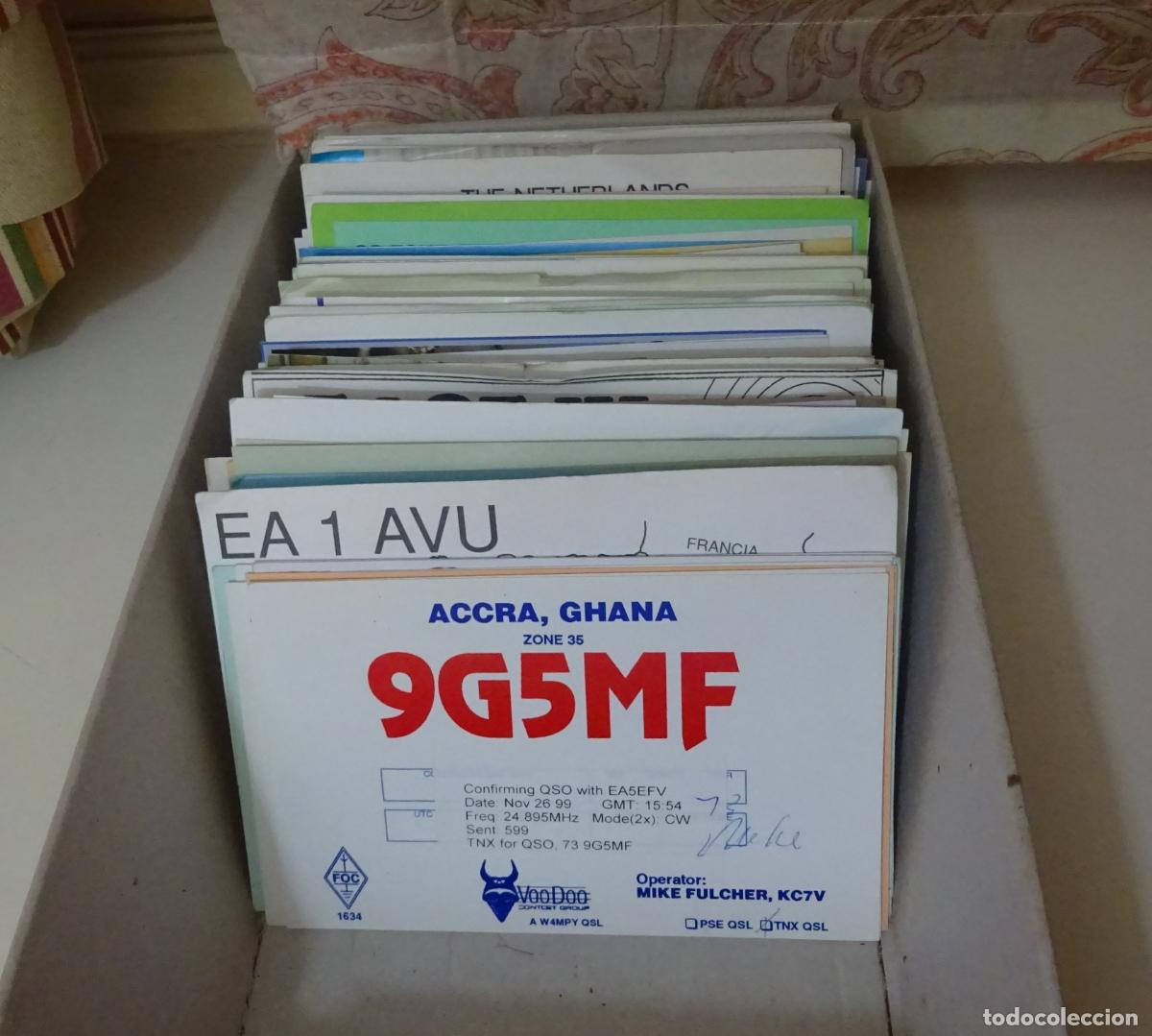Postcards: LOTE 400 TARJETAS RADIOAFICIONADO 1990 A 2002