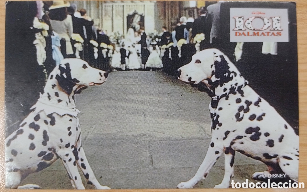 Postales: Postal 101 DALMATAS WALT DISNEY - Foto 1
