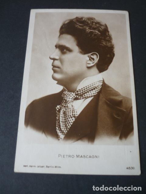 Postales: PIETRO MASCAGNI POSTAL - Foto 1