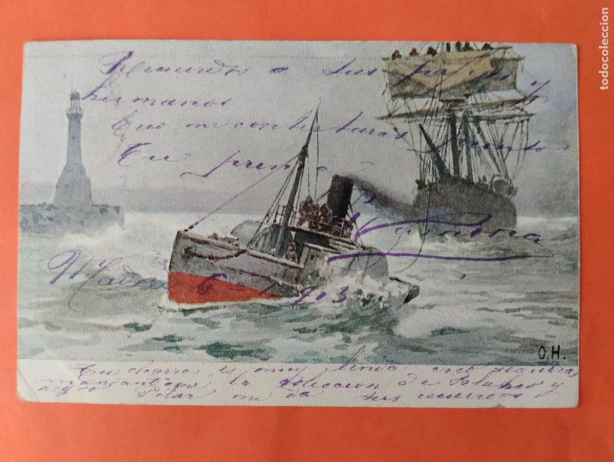 Cartes Postales: &Ntilde;PS - BARCOS. AL POETA HUESCA CRISTINO GASOS SAMITIER VER DESCRIPCION