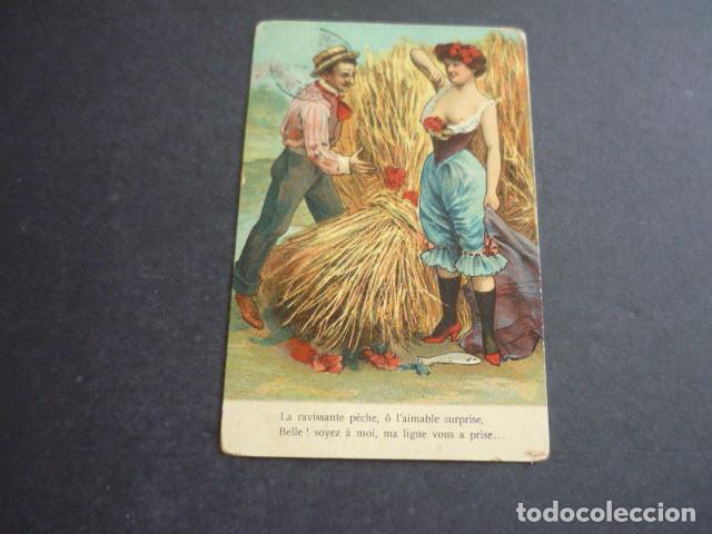 Cartes Postales: PAREJA POSTAL COMICA EROTICA