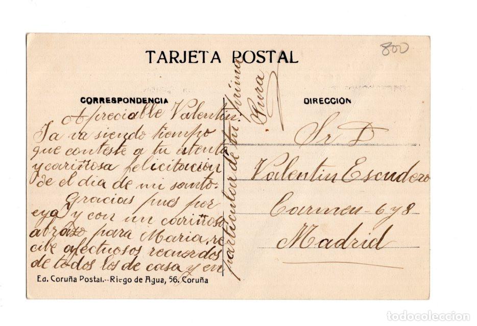 Postales: LA CORU&Ntilde;A.- CASTILLO DE SAN ANT&Oacute;N. - Foto 2