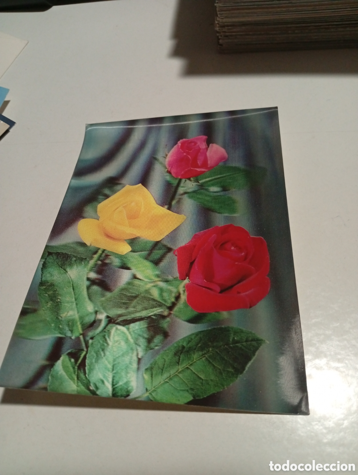 Postales: Postal tres rosas....... - Foto 1