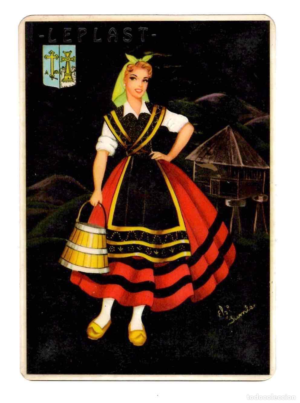 Postales: TARJETA POSTAL COCINA A LA ESPA&Ntilde;OLA. ASTURIAS PLATO TIPICO ESPA&Ntilde;OL CON RECETA DE FABADA ASTURIANA