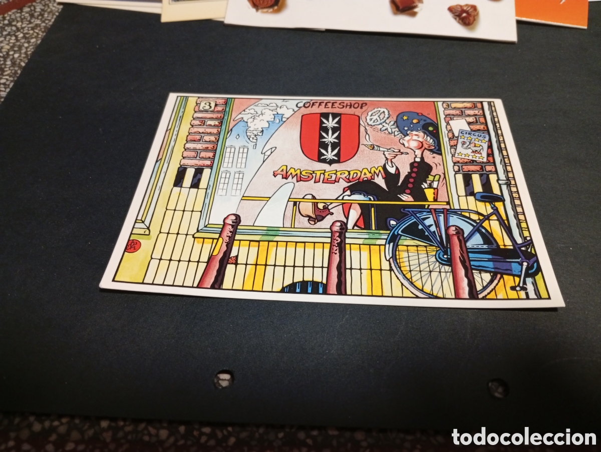 Postales: Postal coffeeshop Amsterdam - Foto 1