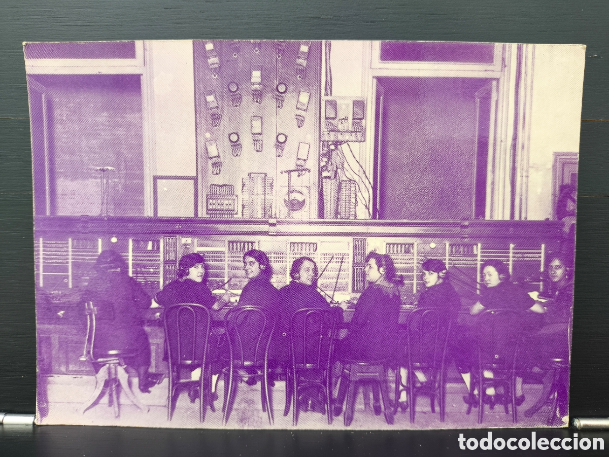 Postales: Postal fotogr&aacute;fica Operadoras Telef&oacute;nica Publicidad ampliaci&oacute;n capital 50 aniversario 1924-1974