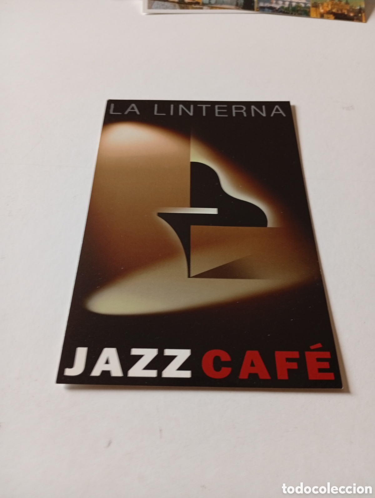 Postales: Postal jazz caf&eacute; la linterna, Valencia