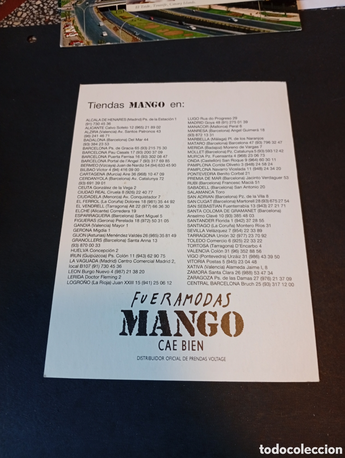 Postales: Postal tiendas Mango - Foto 2