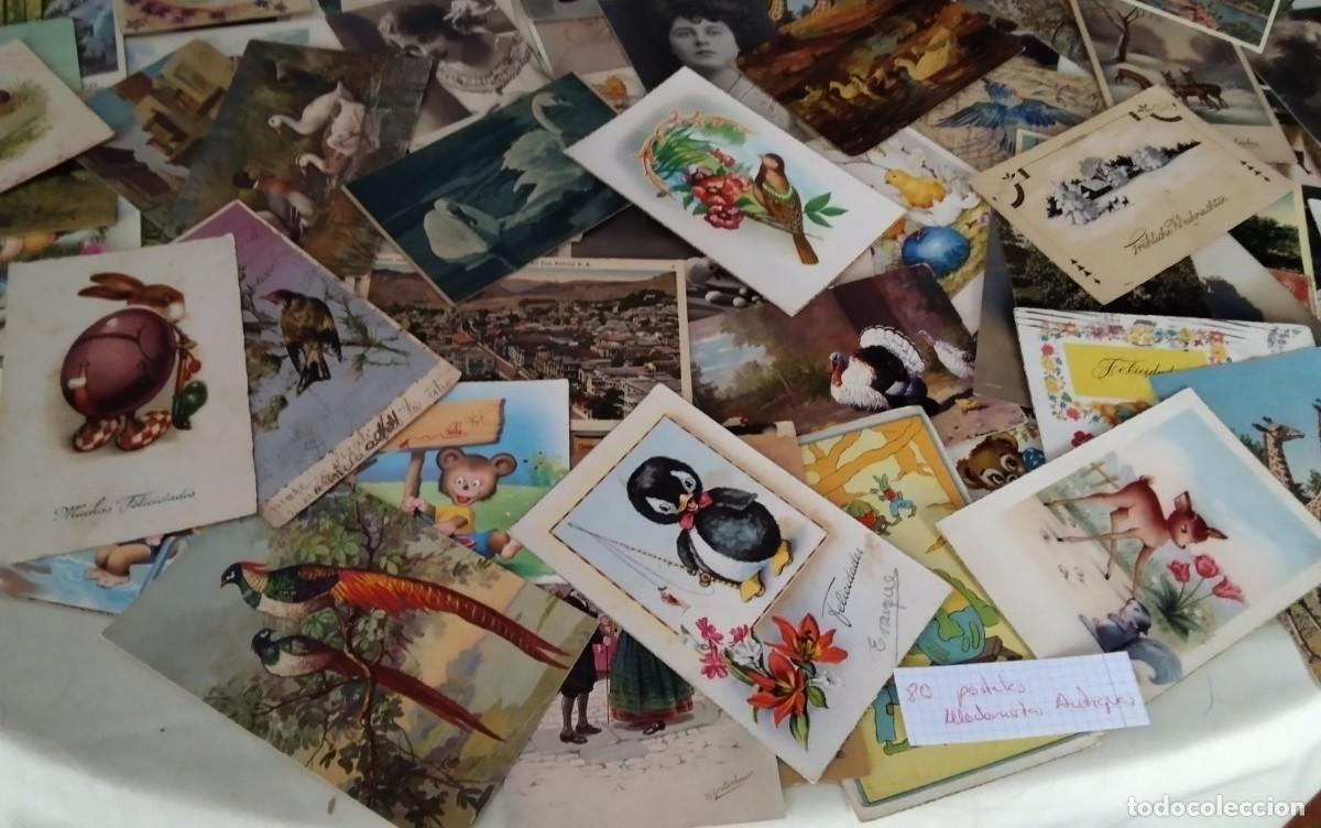 Postales: LOTE DE 80 POSTALES MODERNISTAS ANTIGUAS , VER FOTOS