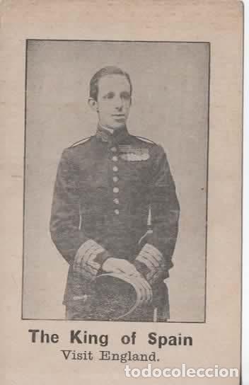Postales: ALFONSO XIII VISITA INGLATERRA EDICION INGLESA