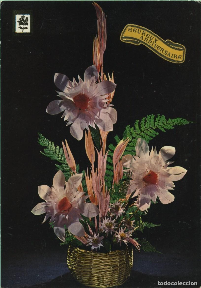 Postales: Serie O n&ordm; 168-Colecci&oacute;n Flores. ED. ESCUDO DE ORO
