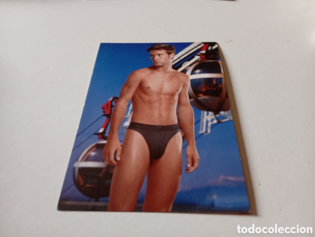 Postales: Postal chico calzoncillos,tanga saporo