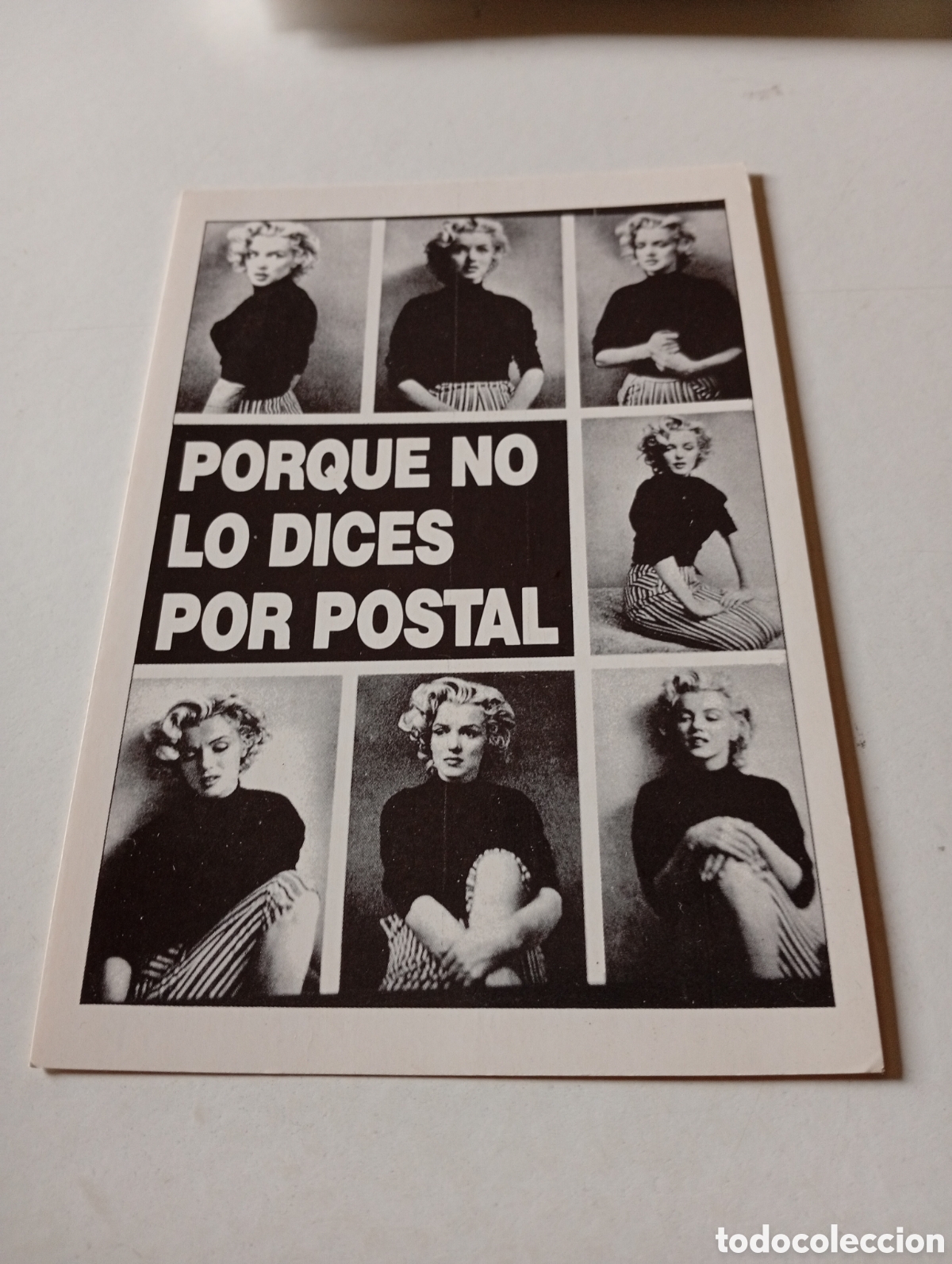 Postales: Postal Marilyn Monroe