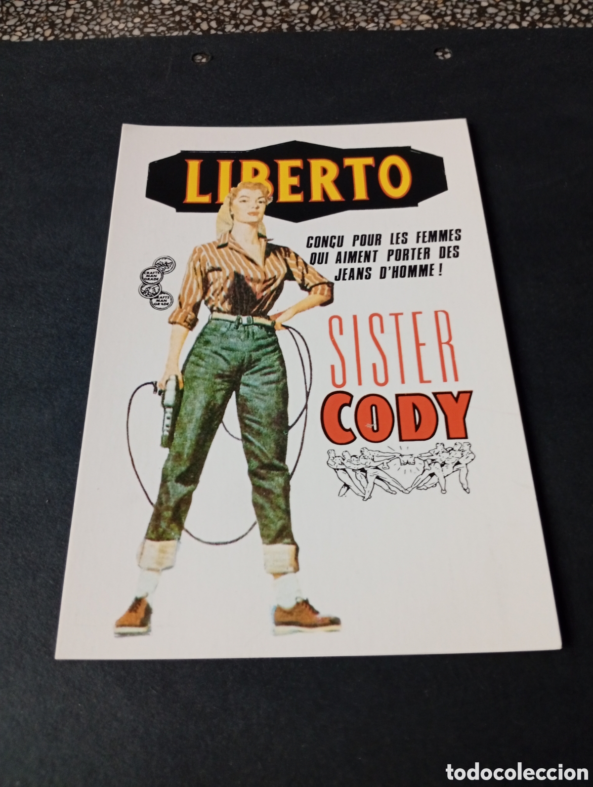 Postales: Postal Liberto sister CODY