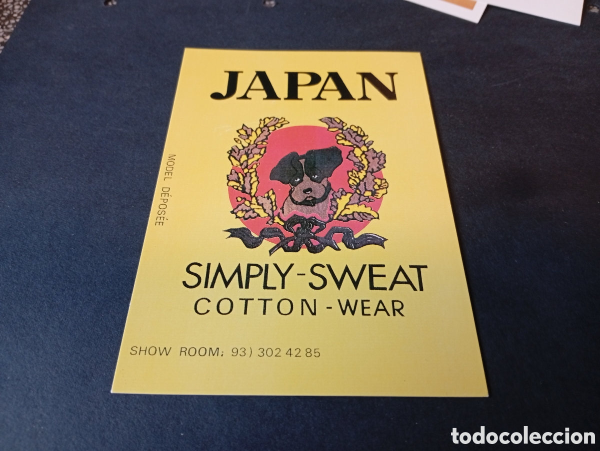 Postales: Postal Japan simply sweat