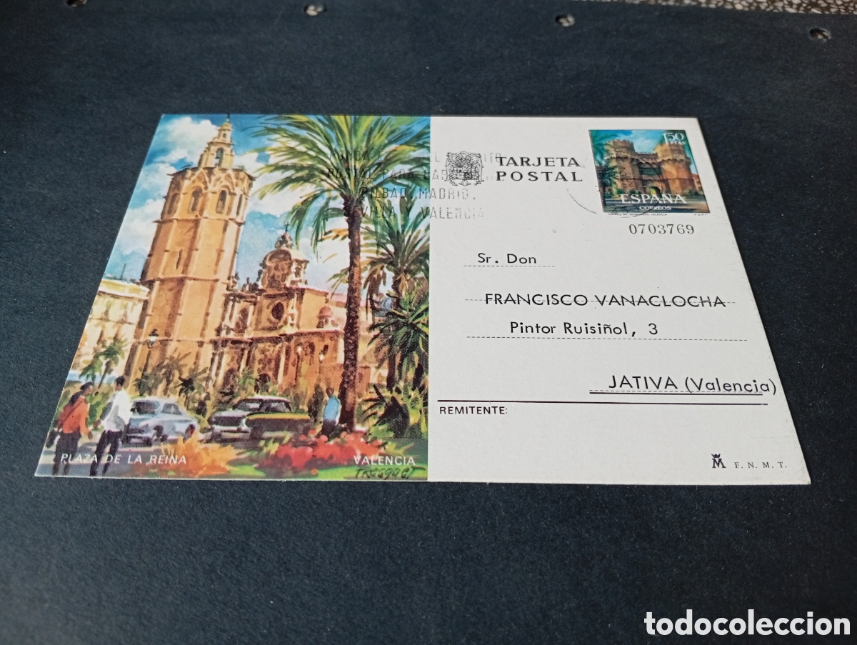 Postales: Tarjeta postal valencia,stamps subastas