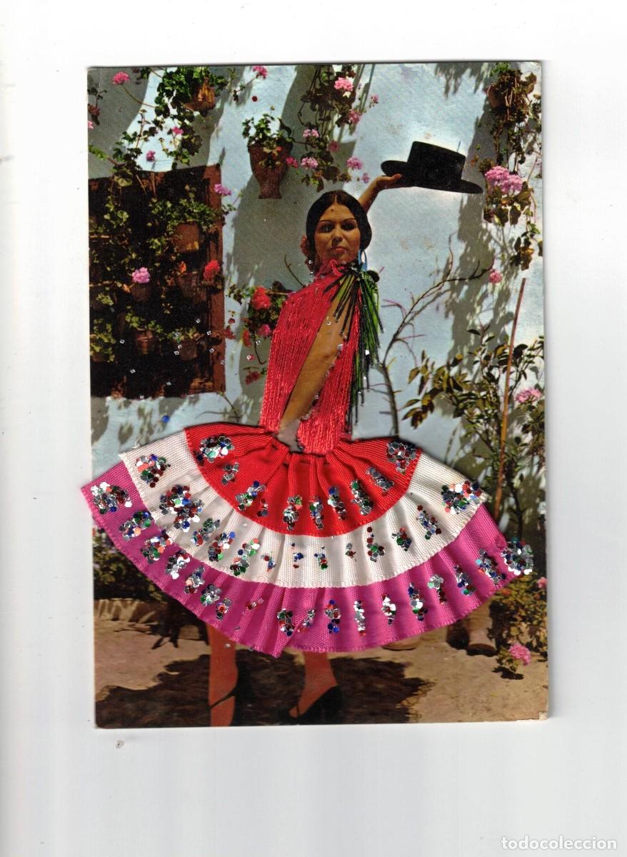Postales: POSTAL BORDADA. ESPA&Ntilde;A T&Iacute;PICA