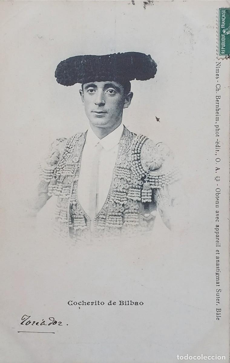Postales: Tauromaquia. Cocherito de Bilbao (C&aacute;stor Jaureguibeitia Ibarra)